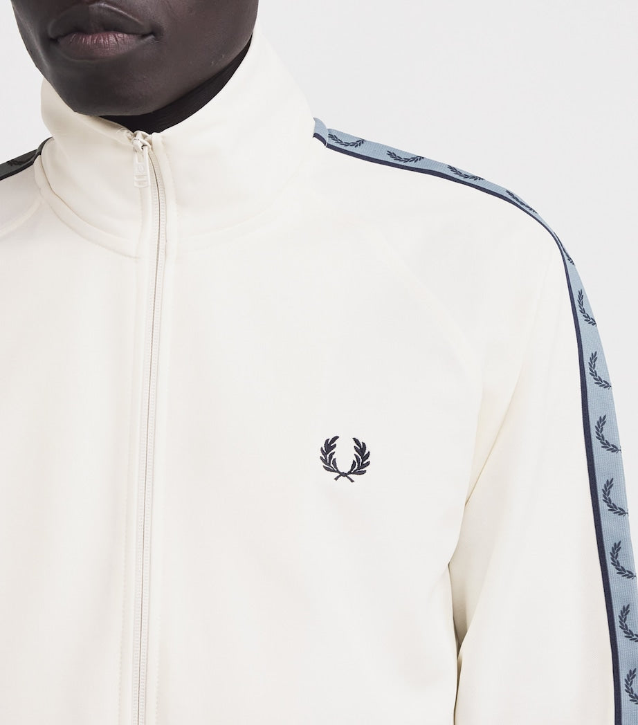 Ivory Contrast-Tape Jacket