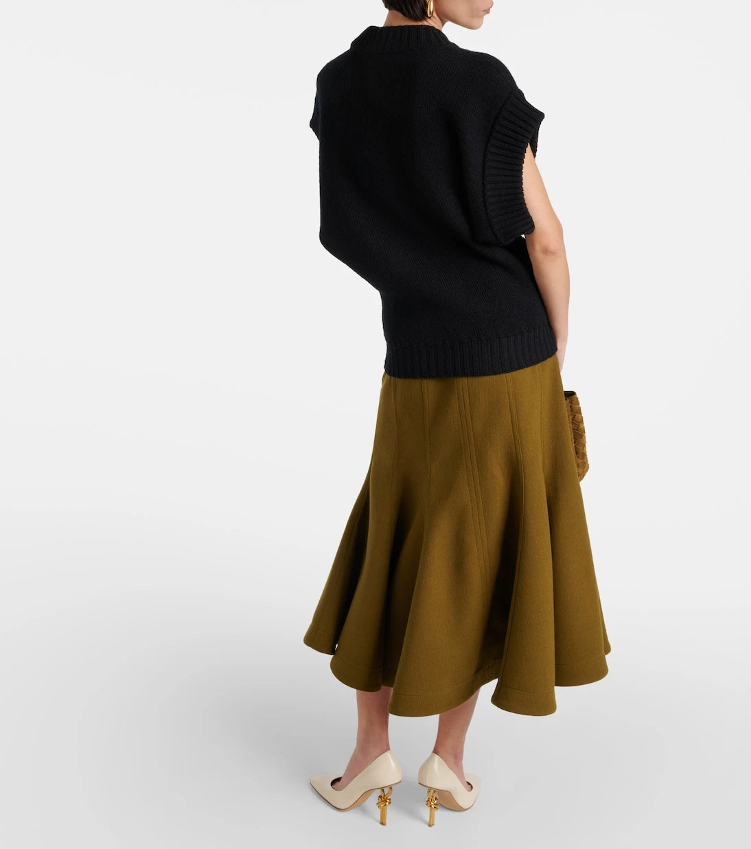 Bottega Veneta - Ribbed-knit wool top