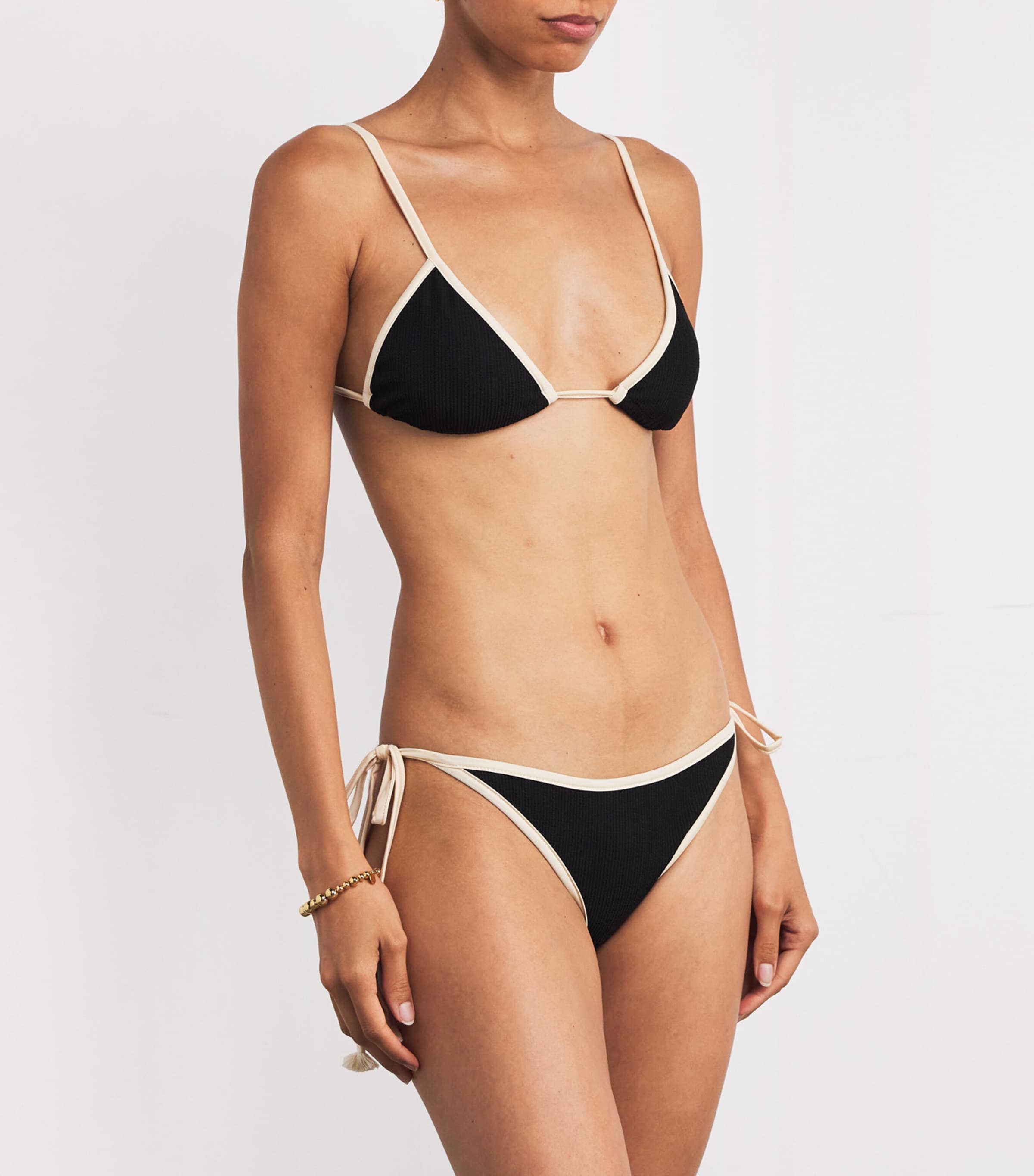 Johanna Ortiz Black Playa Del Rio Bikini Top