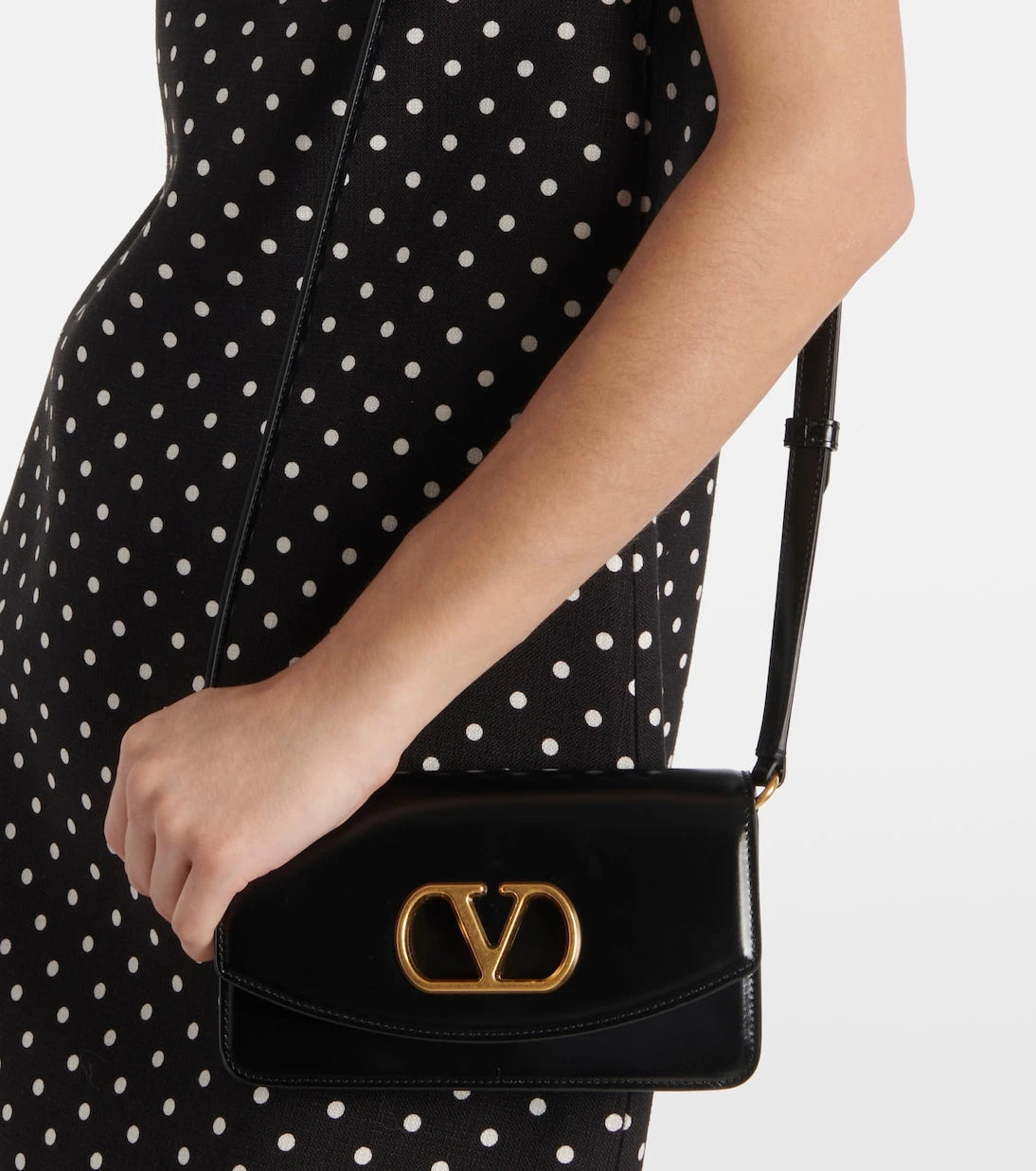 Valentino Garavani - Vain Small leather clutch