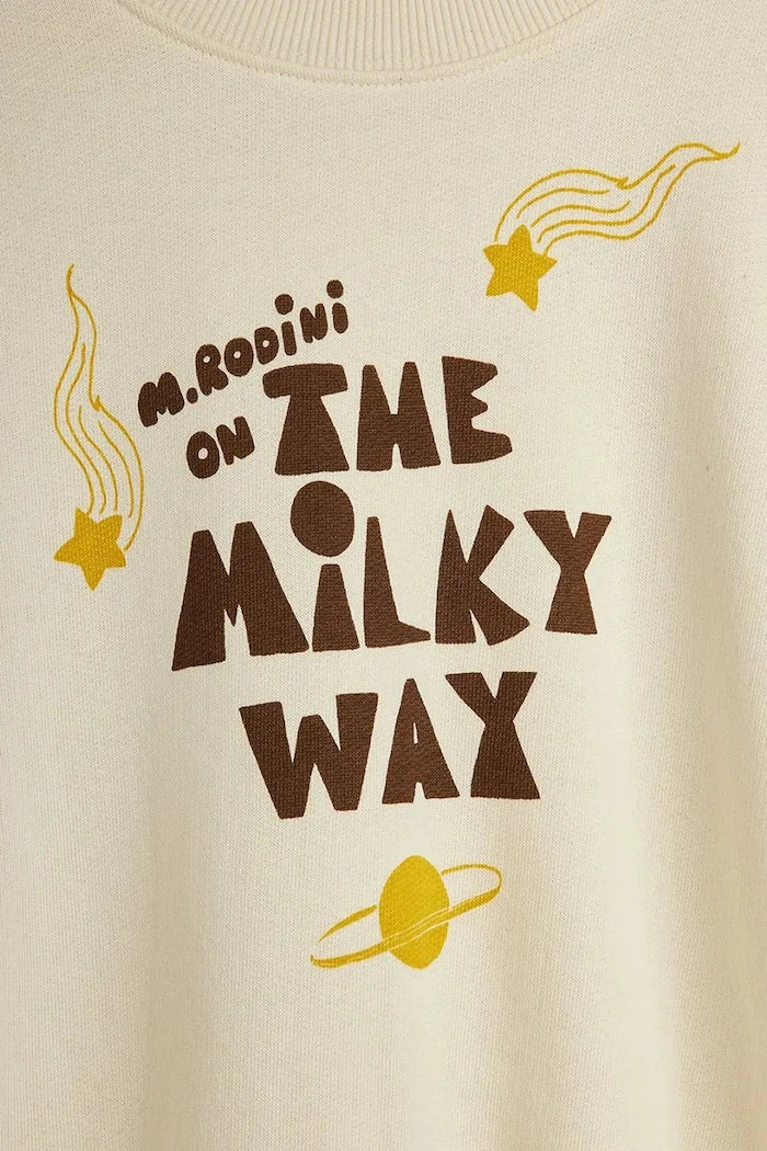 Mini Rodini The Milky Way Çocuk Pamuklu Sweatshirt