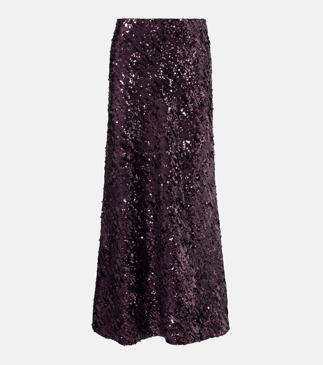 Rabanne - Sequined maxi skirt