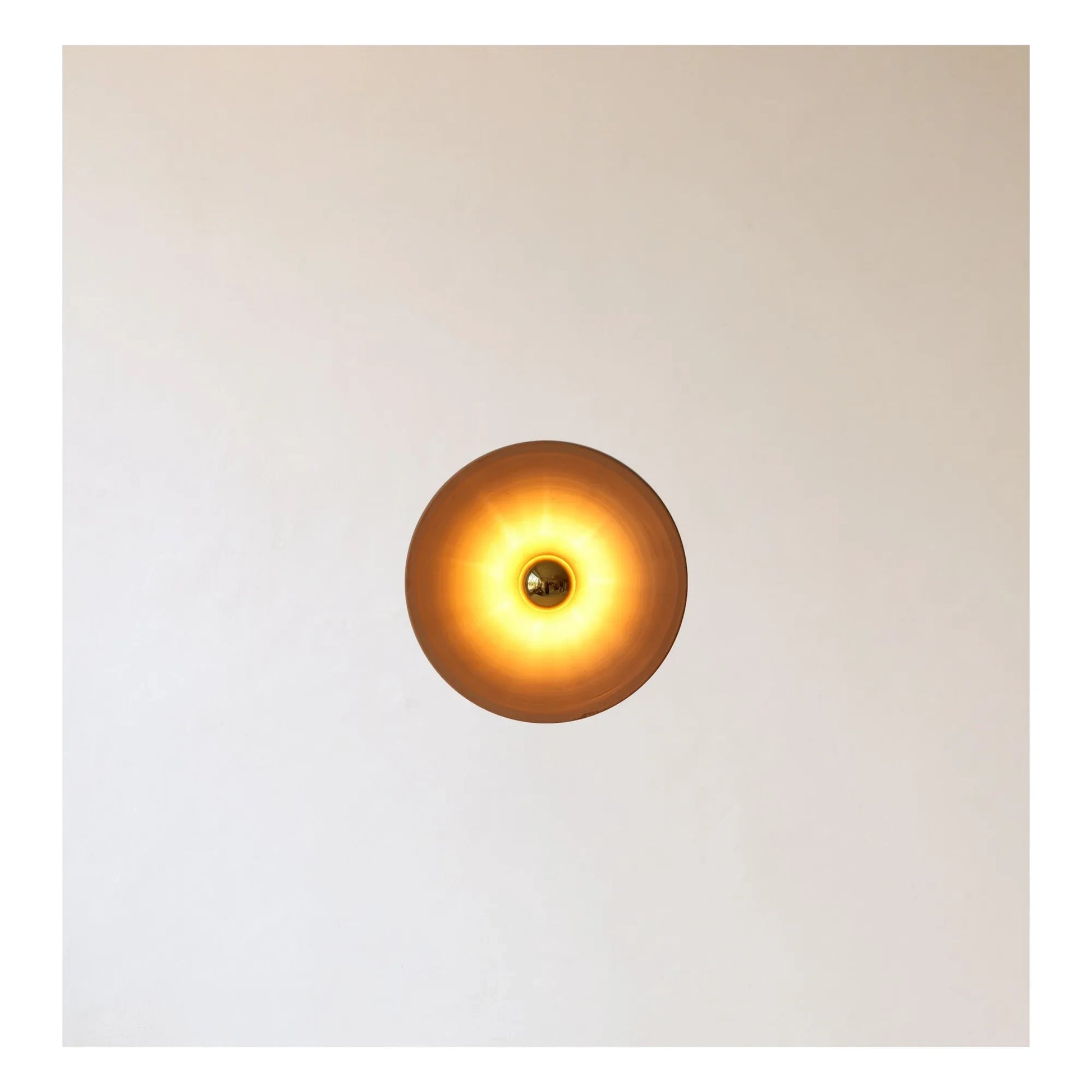 Masamé - Gigaro raw ceramic wall lamp | Terracotta
