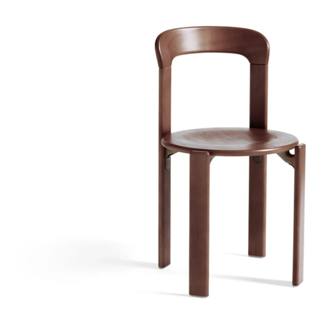 Hay - Rey Lacquered Wood Chair - Bruno Rey | Brown