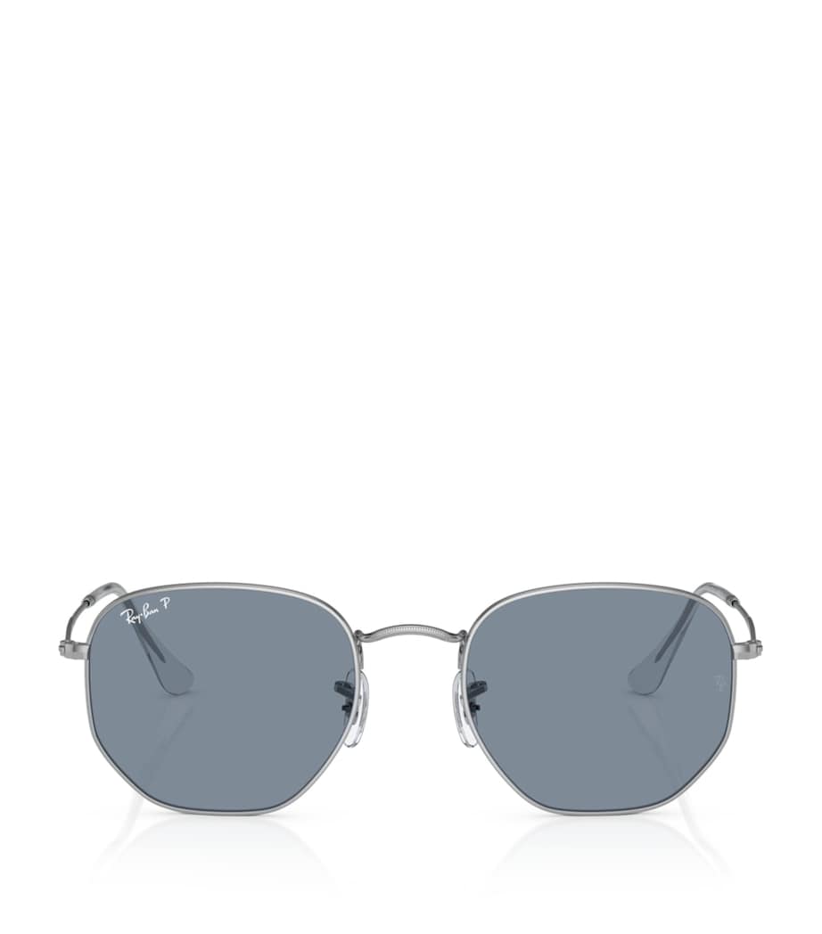 Ray-Ban Silver Steel 0RB3548N Sunglasses