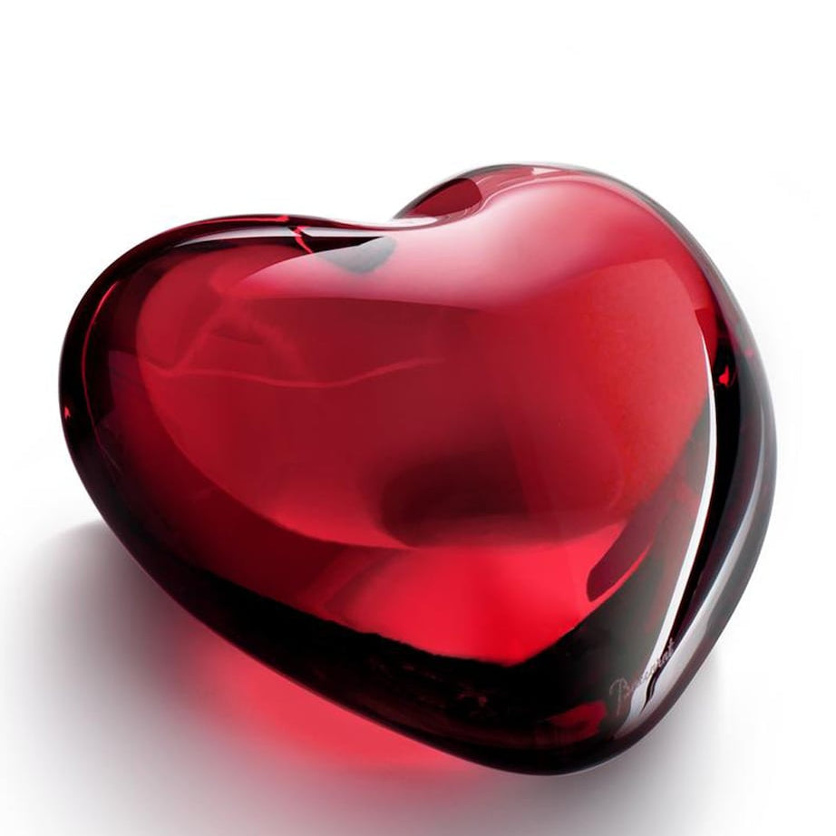 Baccarat Cœur Amor Red Heart Ornament