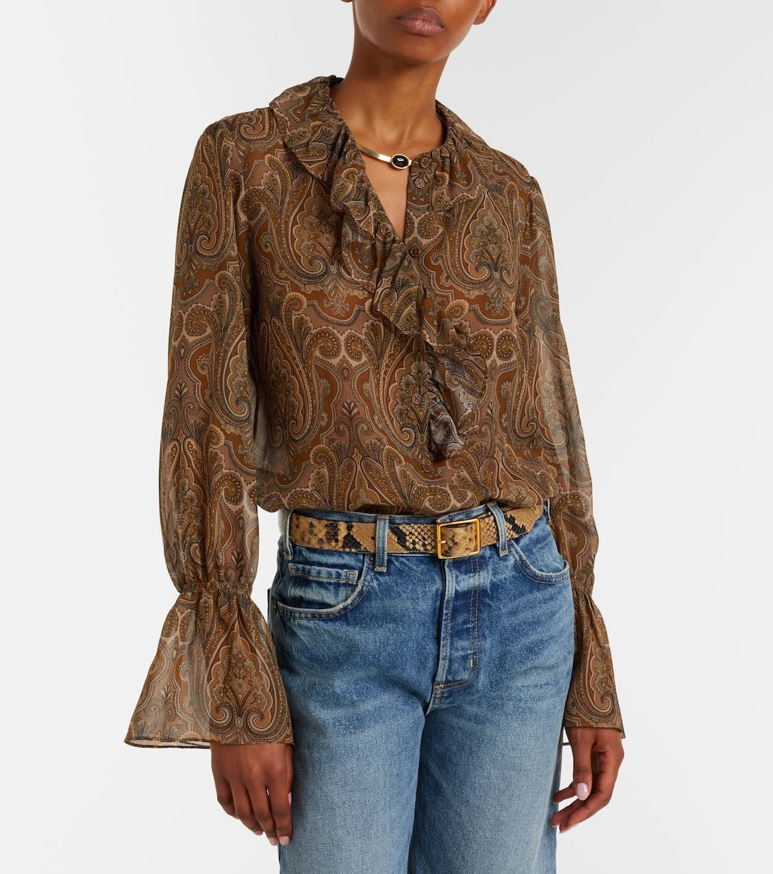 Nili Lotan - Cecily paisley silk blouse