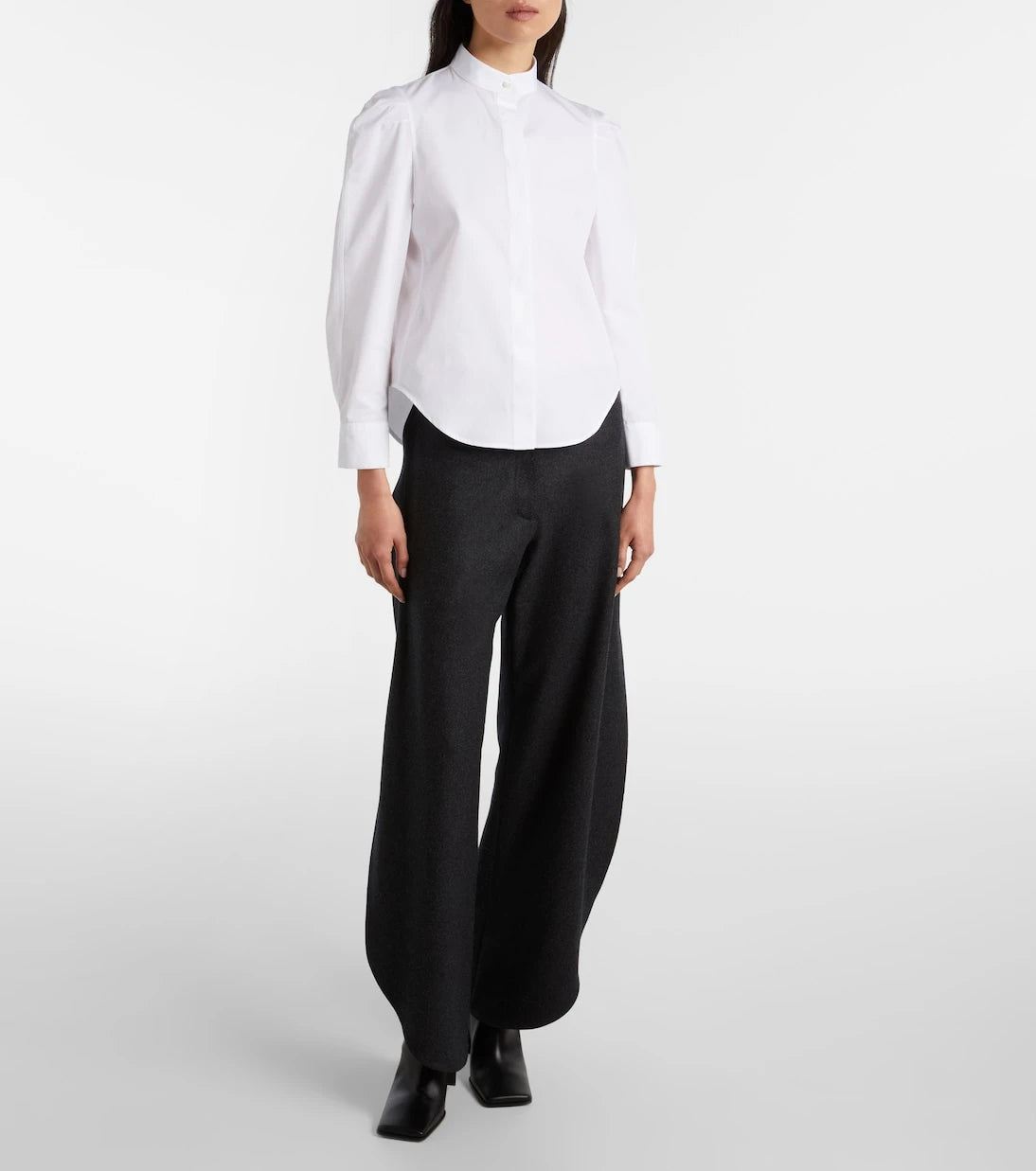 Alaïa - Cotton poplin shirt