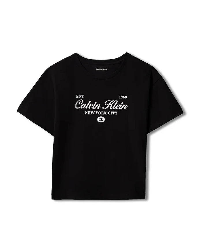 Calvin Klein Jeans Çocuk Pamuklu Tişört