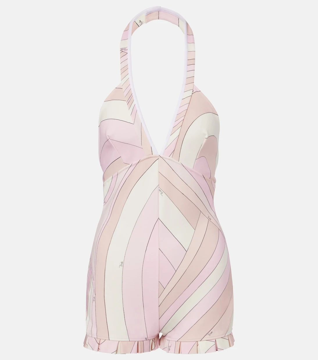 Pucci - Iride satin jersey romper