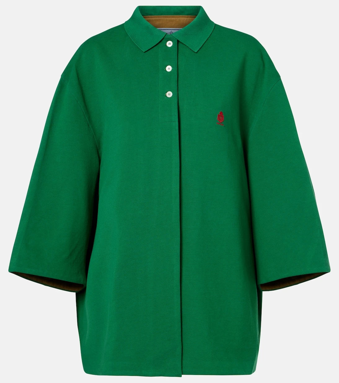 Prada - Cotton piqué coat