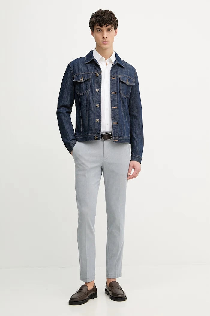 BOSS slim fit erkek pamuklu pantolon H-Kaiton1