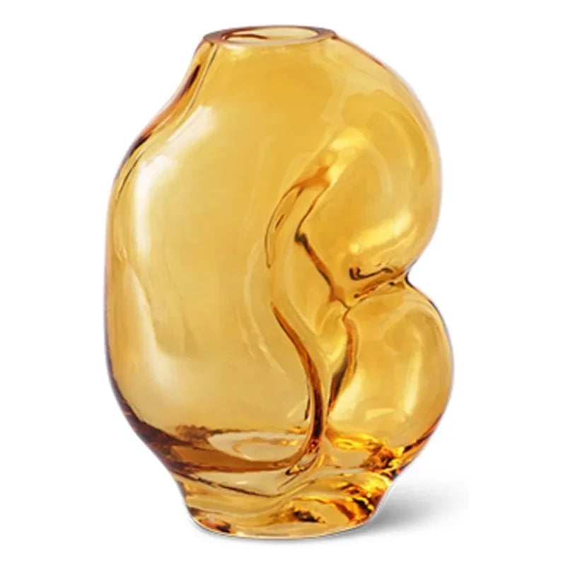 HKliving - Gleam vase | Ochre