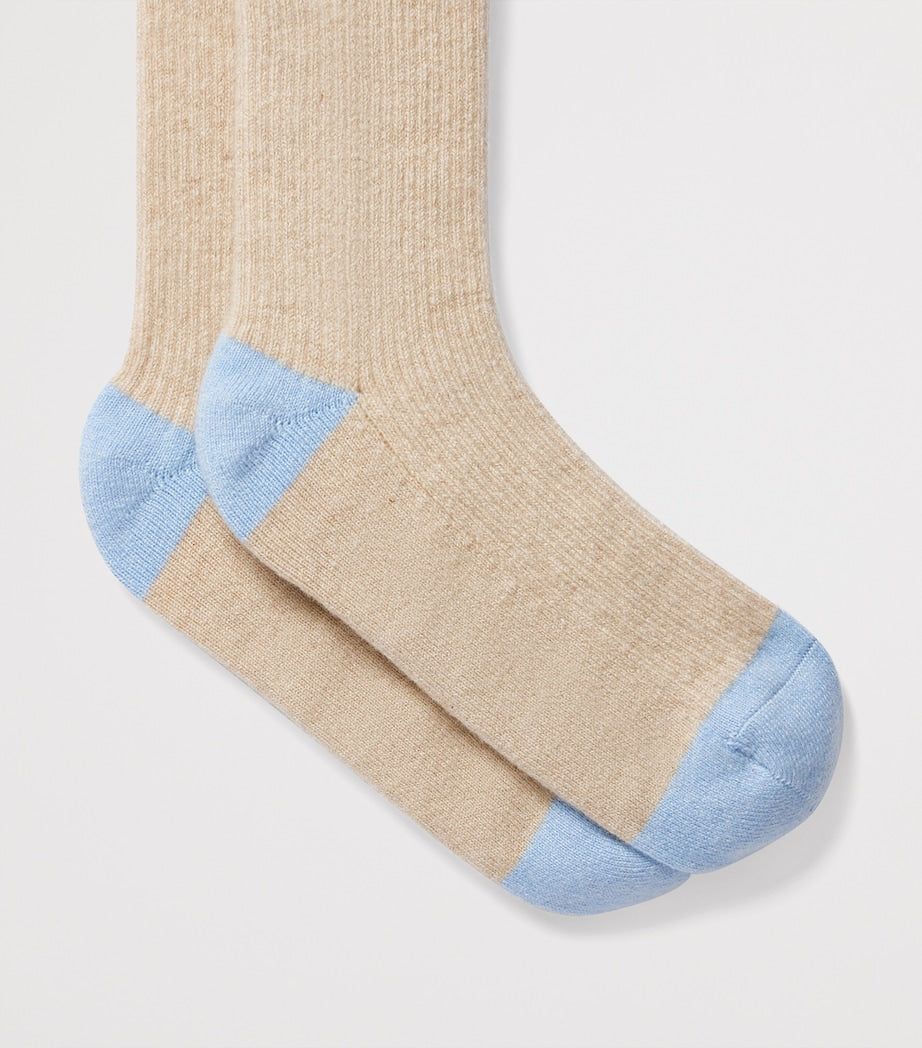 Bonpoint x Guest In Residence Cashmere Loran Ribbed Socks