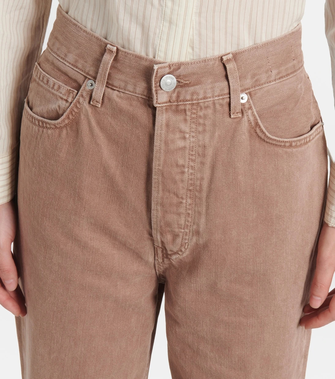 Veronica Beard - Daniela high-rise straight jeans