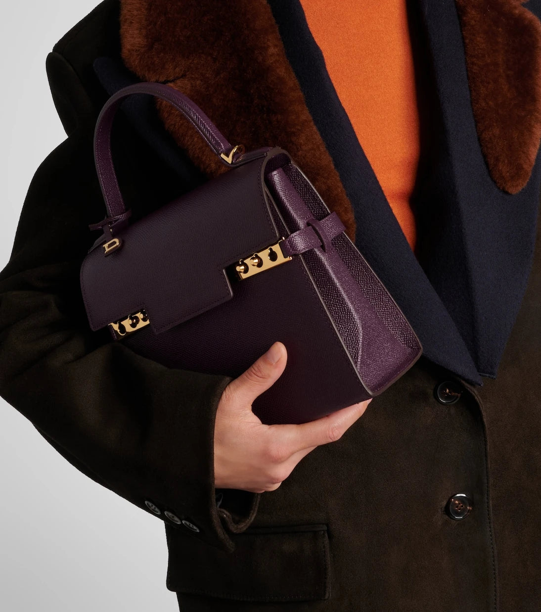 Delvaux - Tempête Medium leather tote bag