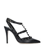 Valentino Garavani Multi Leather Rockstud Heels 100