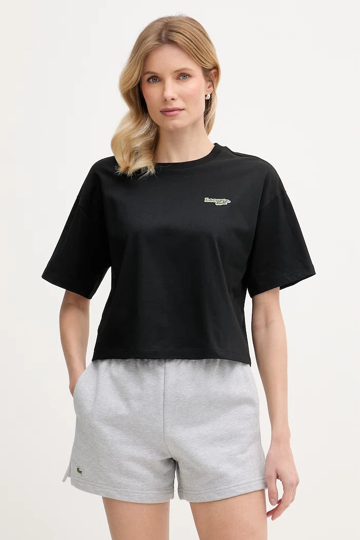 Lacoste къс топ дамски от памук