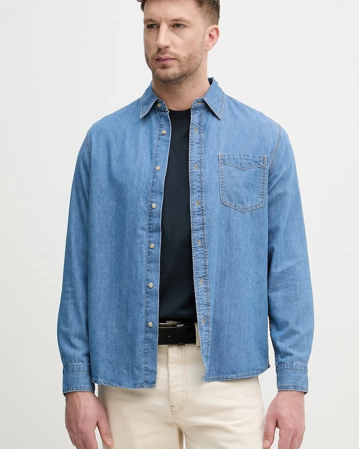 United Colors of Benetton erkek denim gömlek