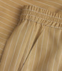 MAX&Co. Yellow Stripe Elasticated Shorts