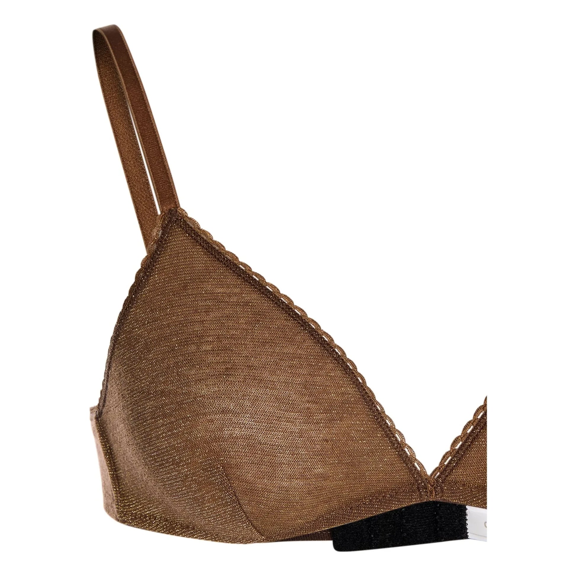 Momoni - Amethist Metallic Bra | Tabacco