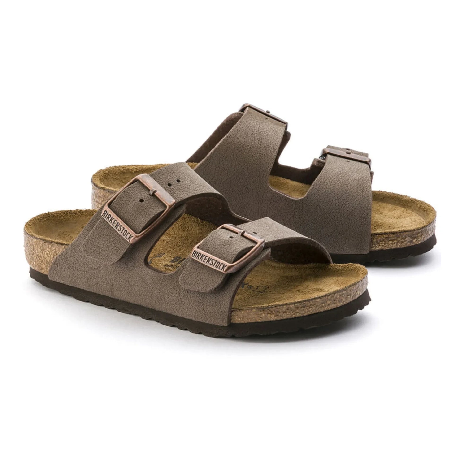 BIRKENSTOCK - Birkibuc Arizona Sandals | Brown