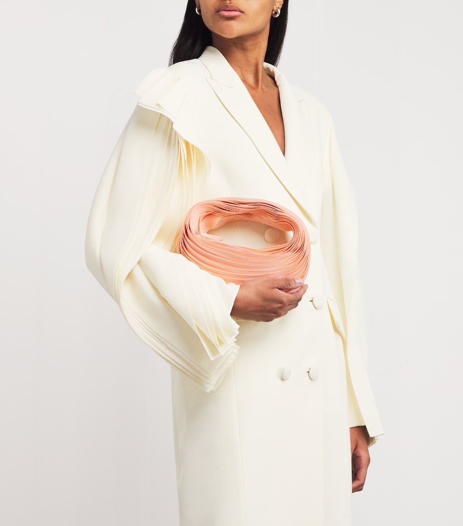 Yasmin Mansour Pink Mini Cyas Top-Handle Bag