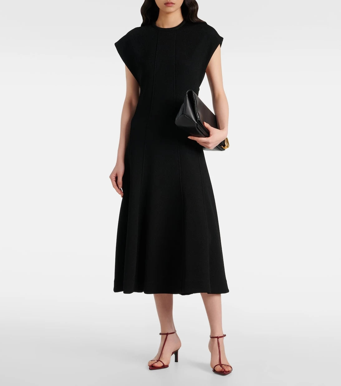 Jil Sander - Ribbed-knit midi dress