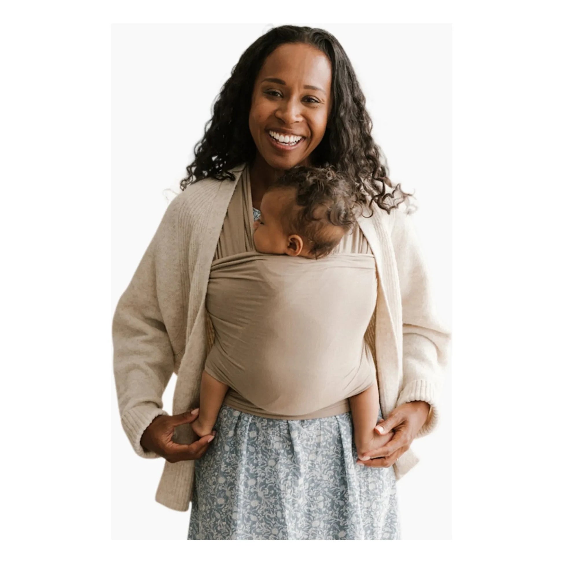 Solly Baby - Modal sling | Taupe brown