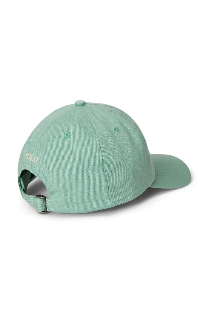 Детска памучна шапка с козирка Polo Ralph Lauren