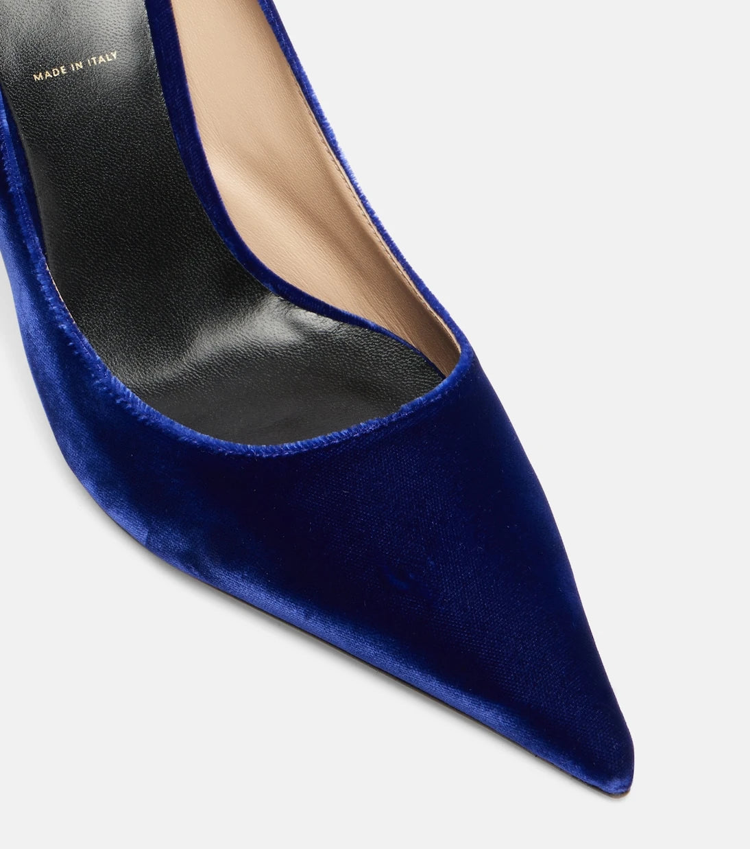 Tom Ford - حذاء بيتي 85 مخملي بكعب عالٍ