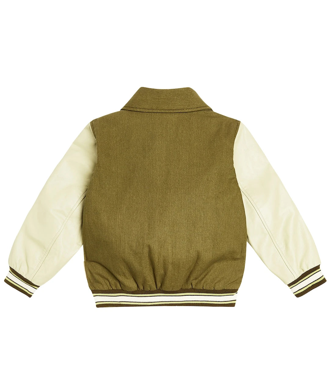 Scotch & Soda Kids - Logo cotton varsity jacket