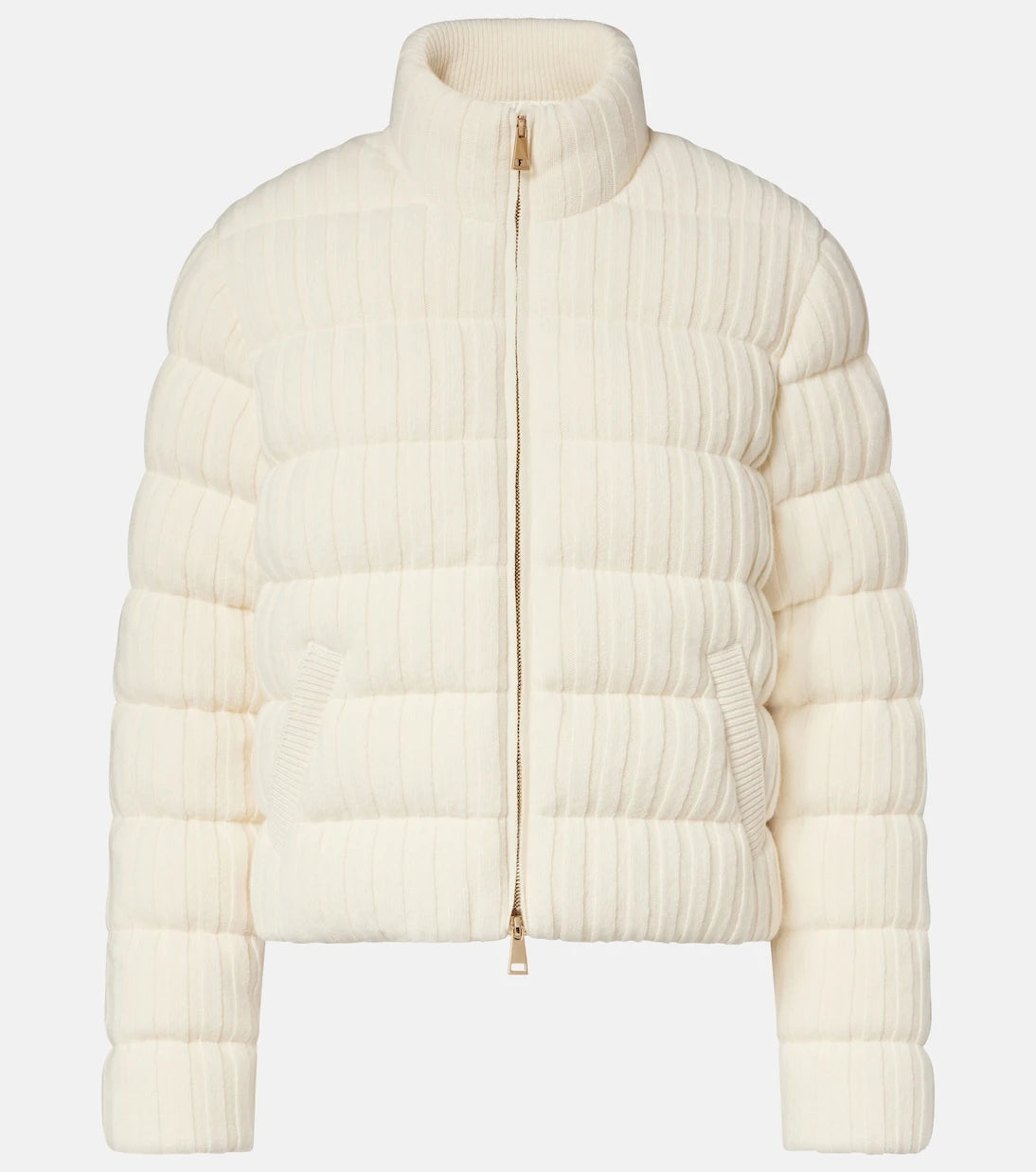 Moncler - Wool and cashmere down jacket