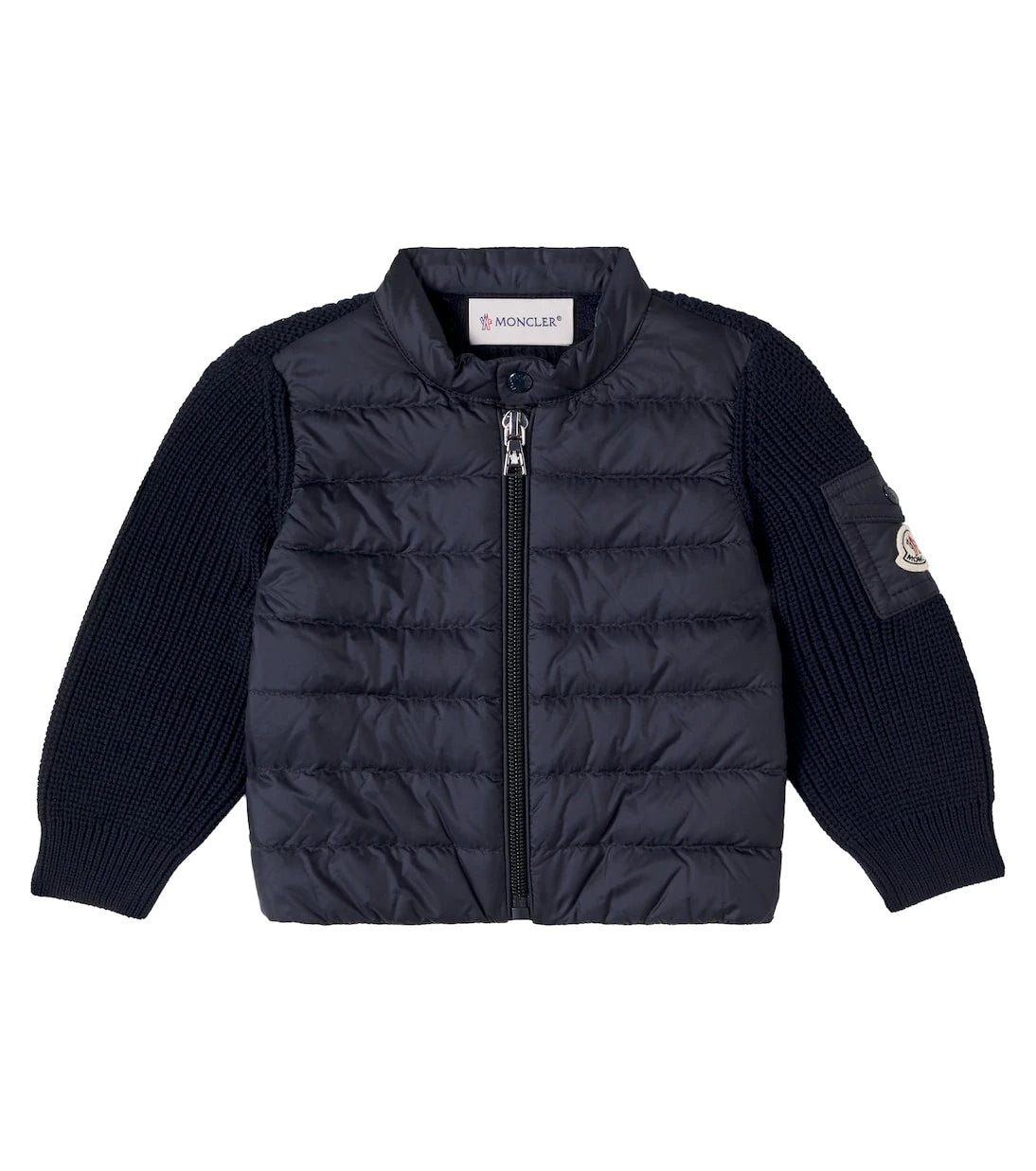 Moncler Enfant - Baby down-paneled cotton jacket