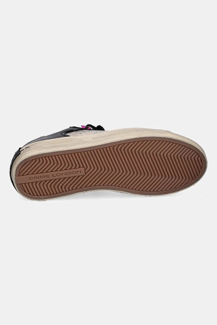 Кожени маратонки Crime London SK8 DELUXE WEDGE