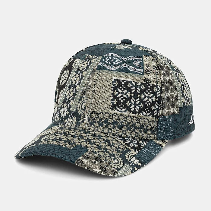 Les Deux erkek şapka Patchwork