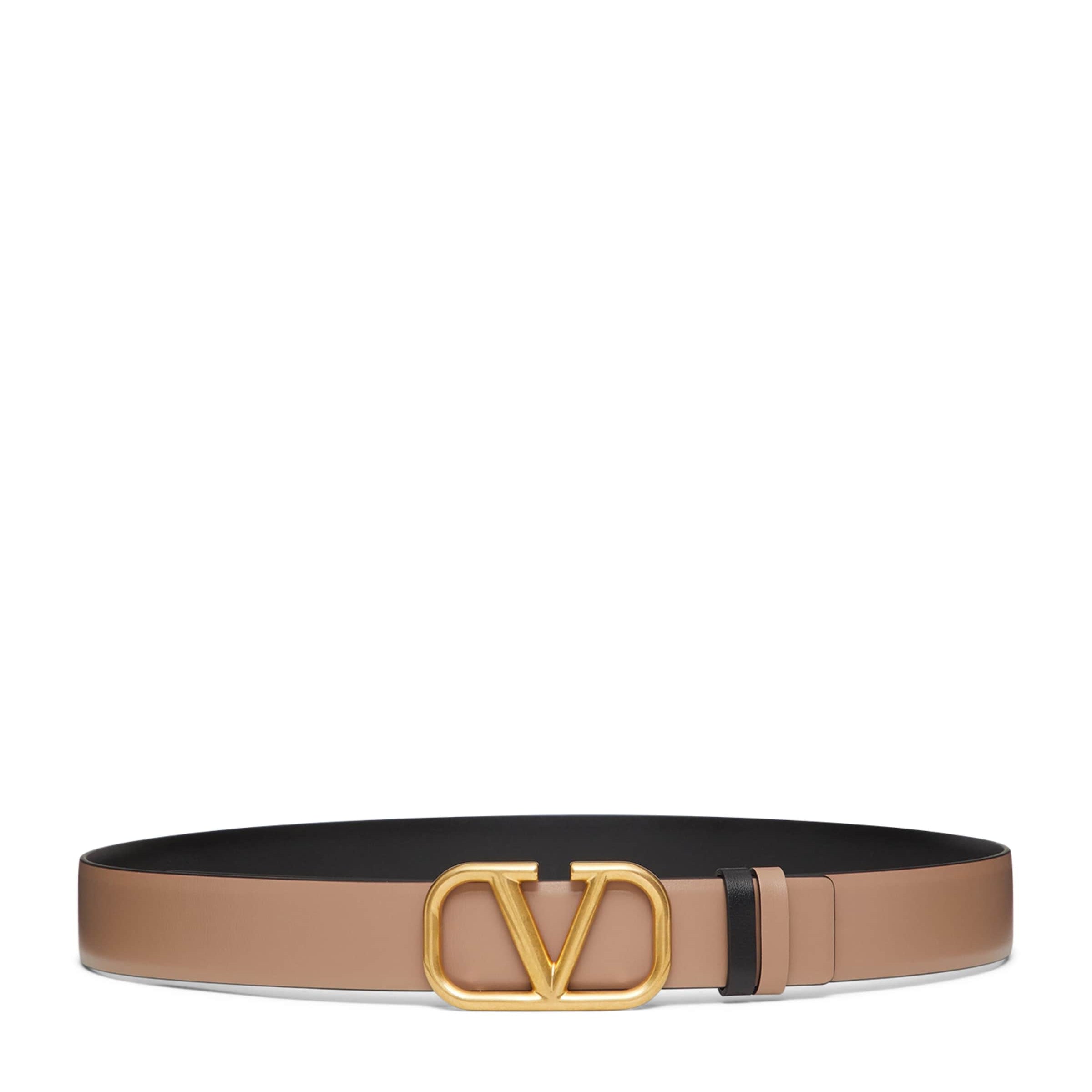 Valentino Garavani Brown Reversible VLOGO Signature Belt