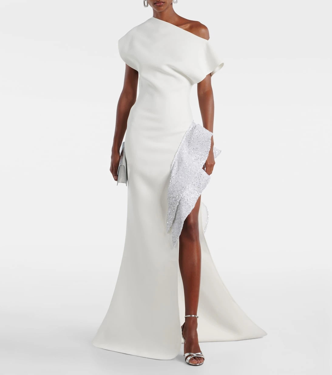Maticevski - Wishing ruffled asymmetric gown