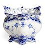 Blue Fluted Full Lace Sugar Bowl (9cm)