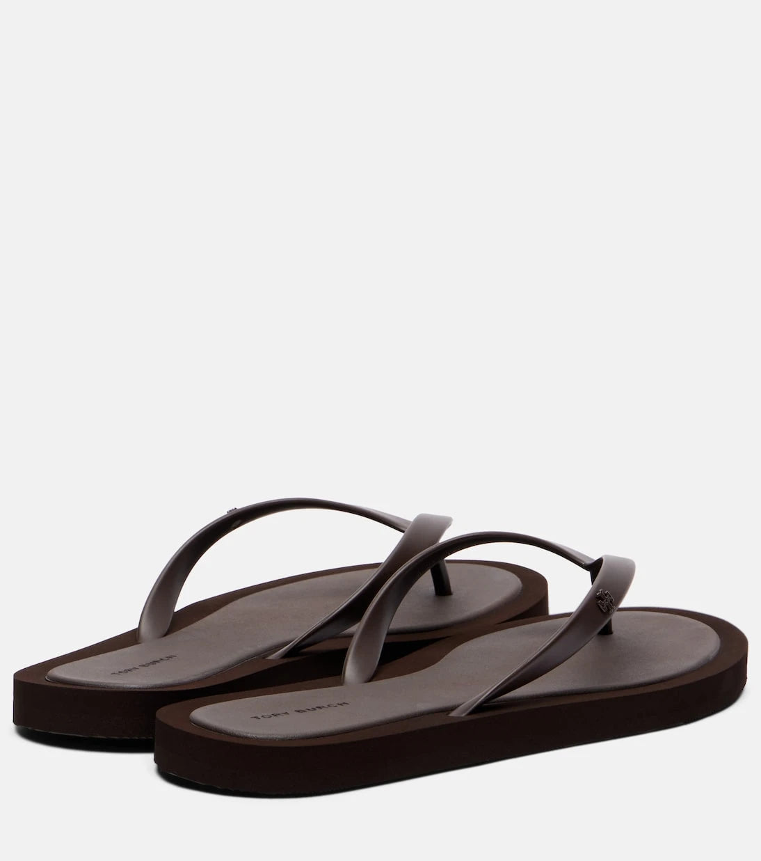 Tory Burch - Kira T Monogram thong sandals