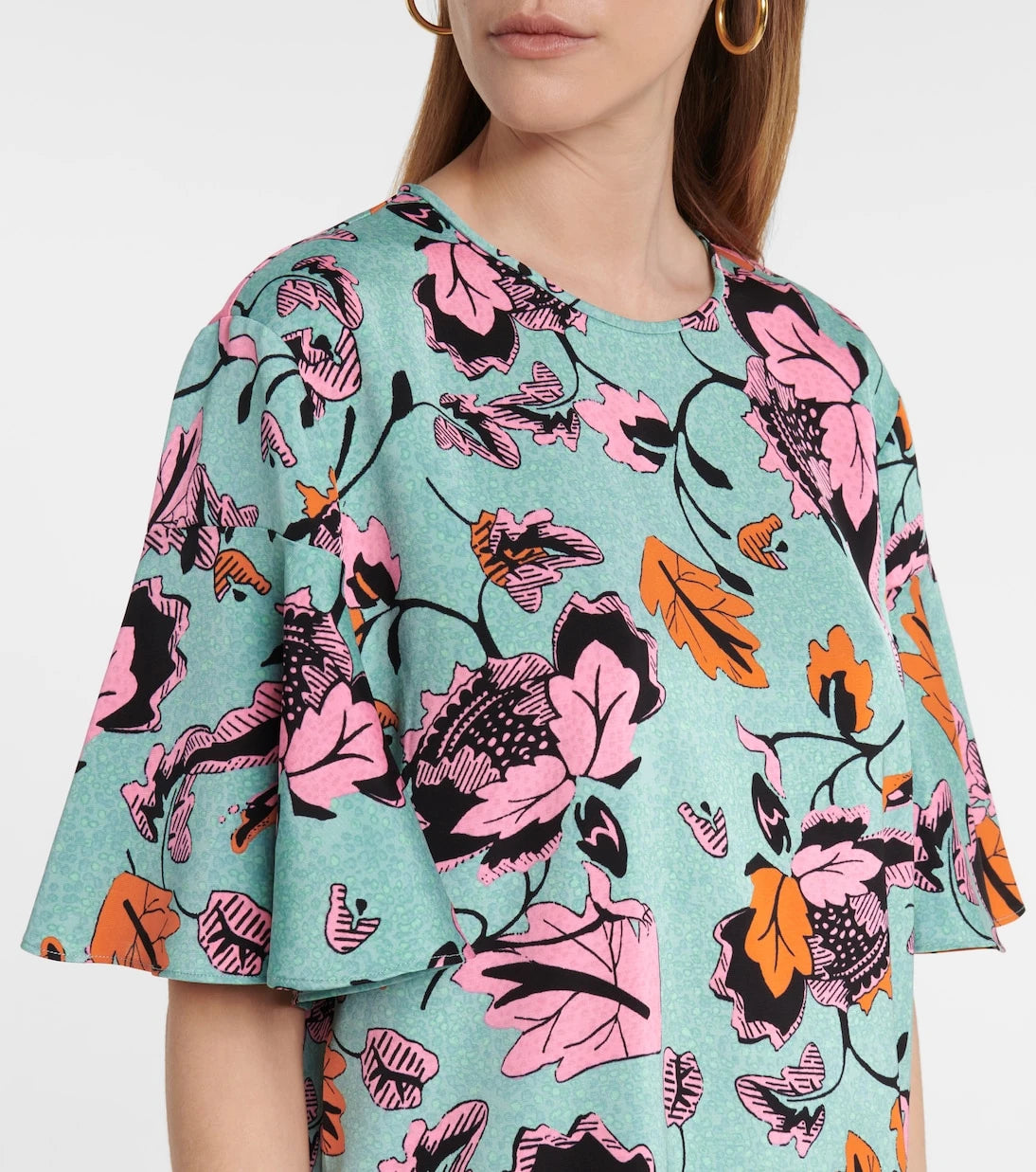 Diane von Furstenberg - Arlene printed cady minidress