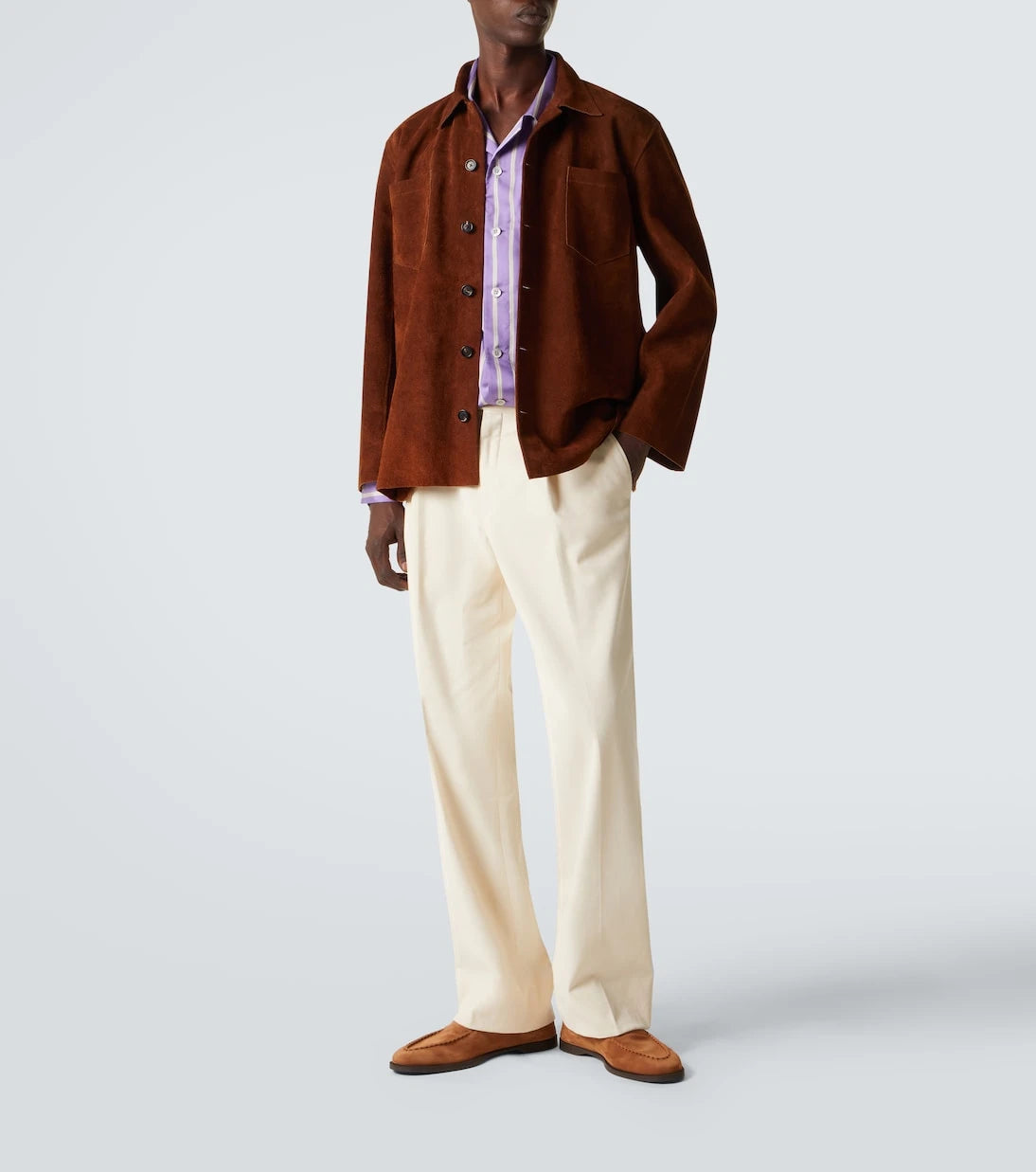 John Lobb - Pace suede loafers