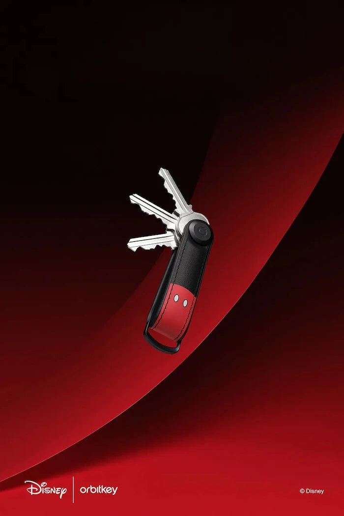 Orbitkey органайзер за ключове от естествена кожа 8,8 x 2 x 2 cm