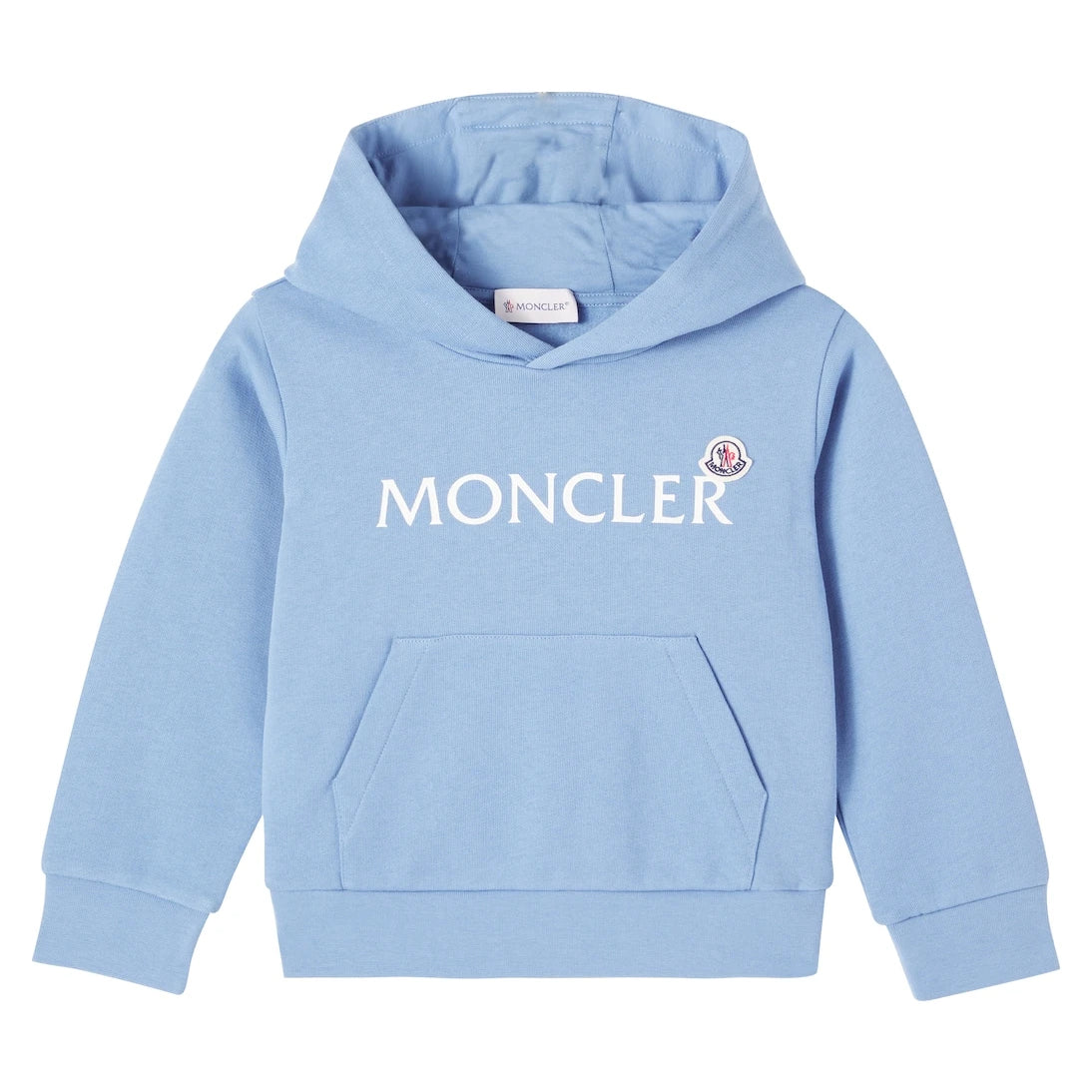 Moncler Enfant - Logo cotton jersey hoodie