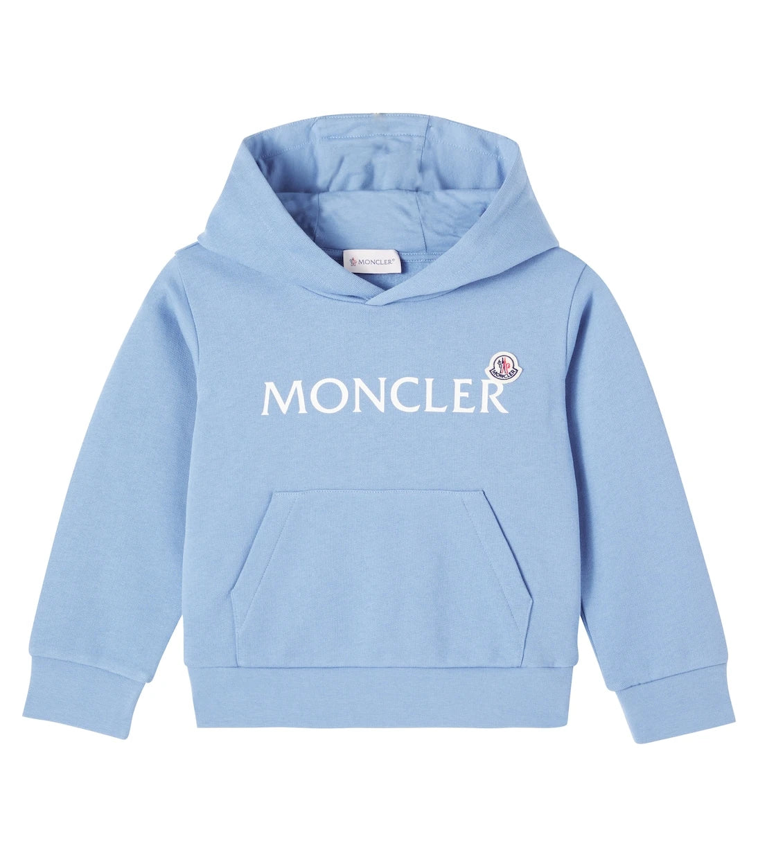Moncler Enfant - Logo cotton jersey hoodie