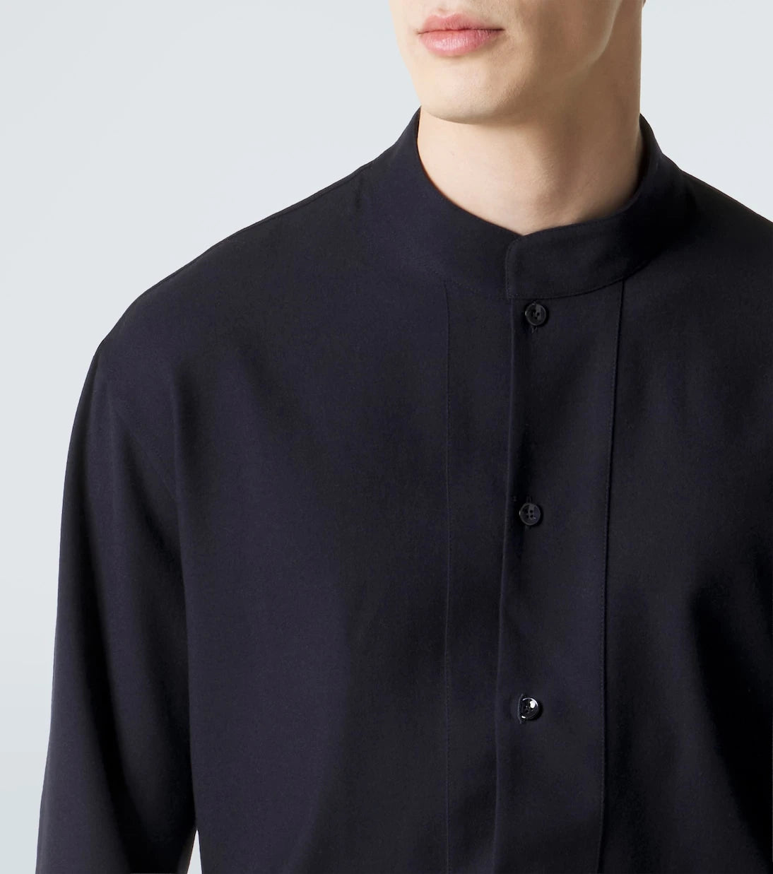 Giorgio Armani - x Alanui virgin wool shirt