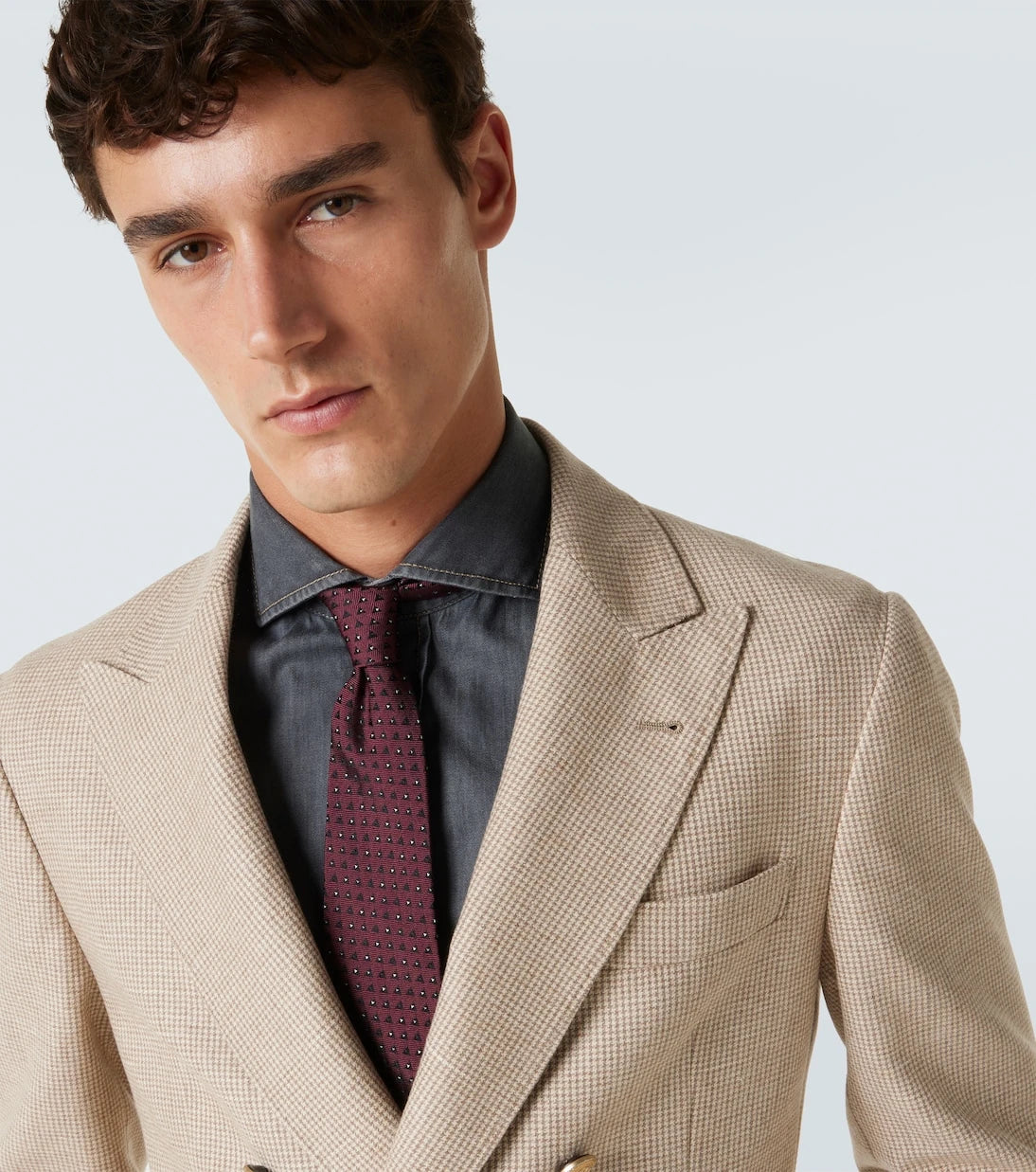 Brunello Cucinelli - Silk jacquard tie