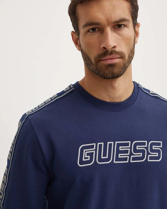 Guess pamuklu erkek sweatshirt ARLO