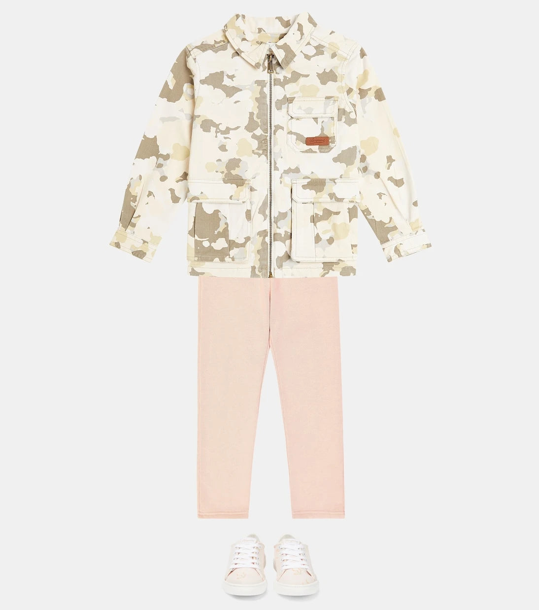 Bonpoint - Flavien camouflage cotton jacket