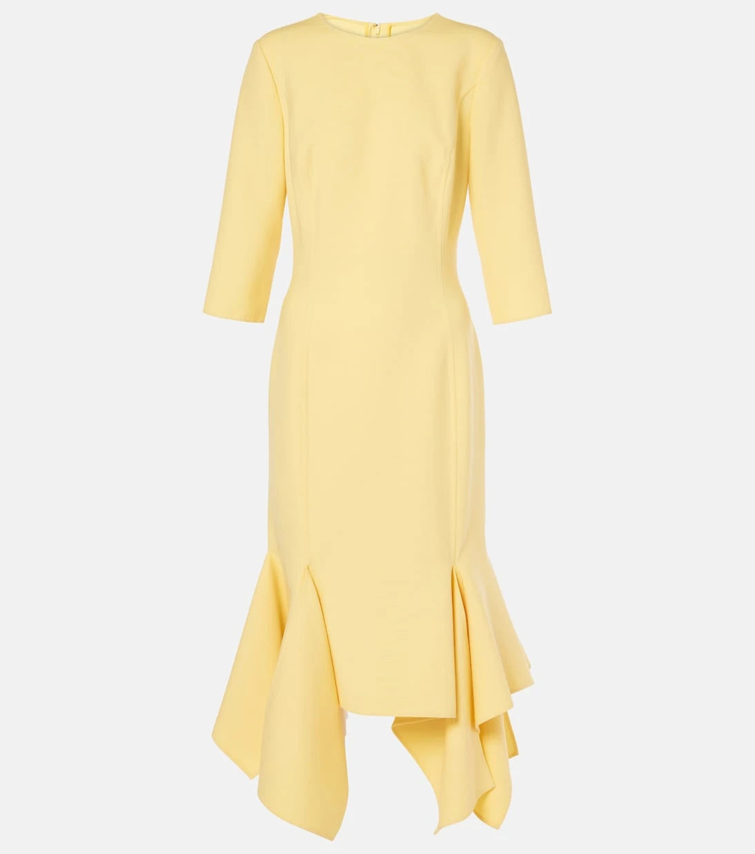 Oscar de la Renta - Wool-blend midi dress